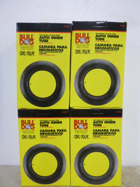 lot 214 image: 4 Bull Dog Auto Inner Tubes
