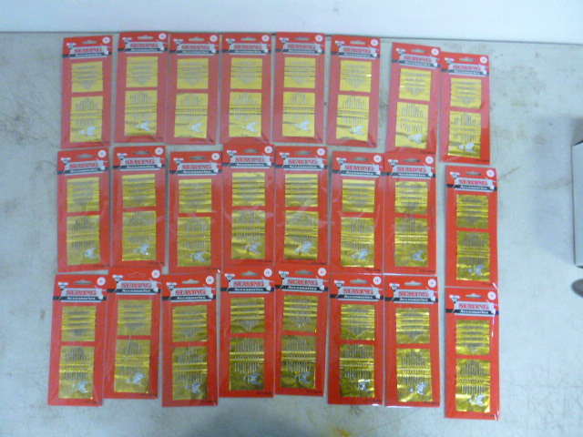 lot 218 image: 24 Packs of Nicole Sewing Needles