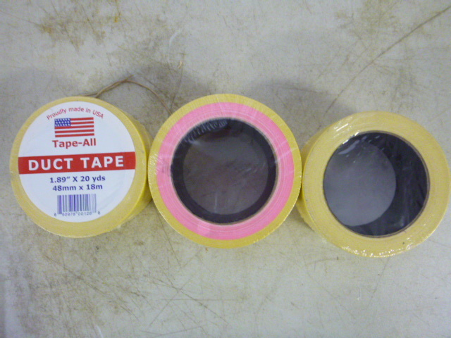 lot 225 image: 3 Rolls of Duct Tape
