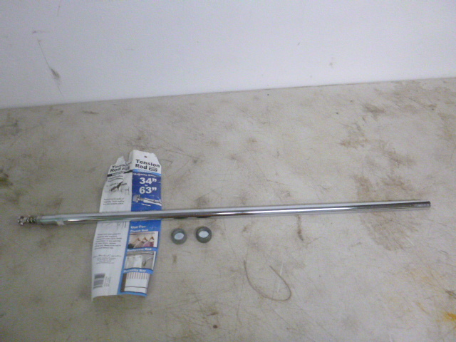 lot 231 image: Chrome Tension Rod