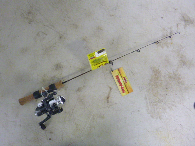 lot 280 image: Northland Pro-Angler Combo Ice Fishing Rod and Reel