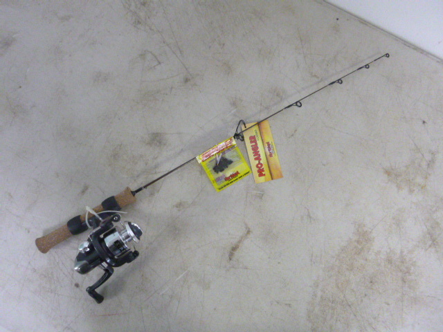 lot 284 image: Northland Pro-Angler Combo Ice Fishing Rod and Reel