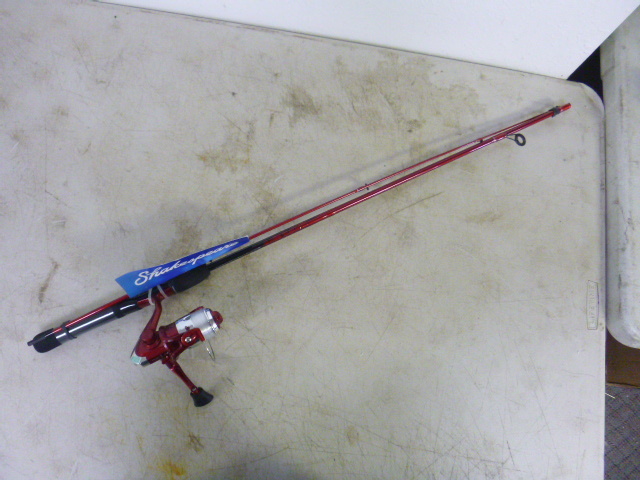 lot 287 image: Shakespeare Firebird Rod and Reel Combo