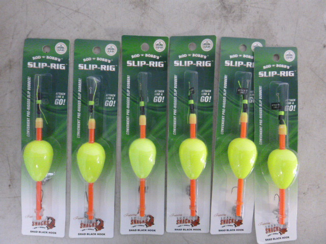 lot 308 image: 6 Rod-N-Bobs Pre-Rigged Slip Bobbers