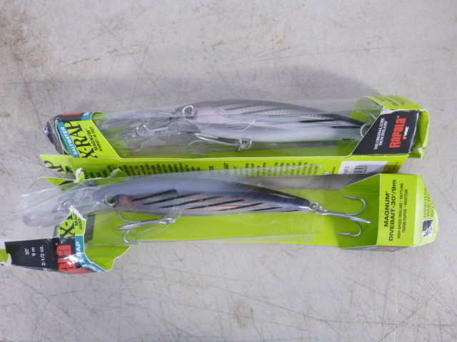 lot 310 image: 2 Rapala X-Raps