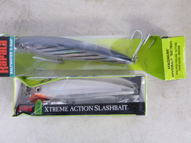 lot 312 image: 2 Rapala X-Raps