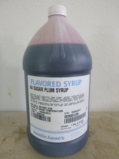lot 321 image: Auntie Annies Flavored Syrup