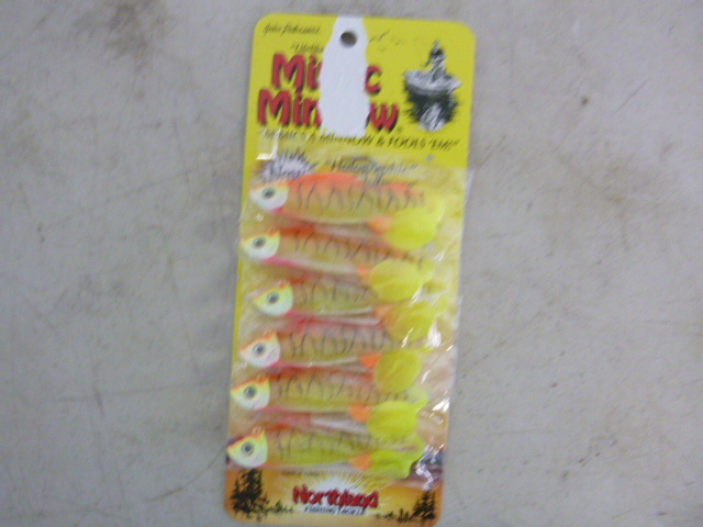 lot 344 image: 6 Northland Mimic Minnows