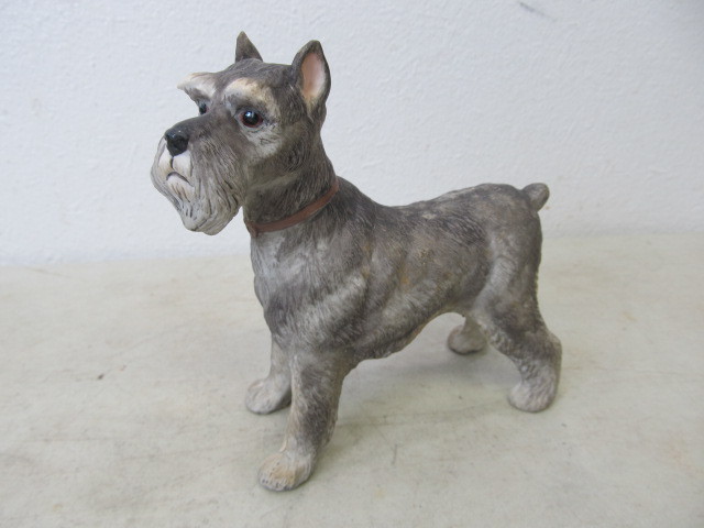 lot 31 image: Original Vintage Boehm Schnauzer