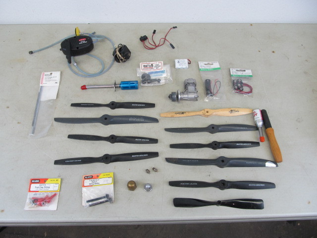 lot 66 image: RC Plane Propellers Motor & Accessories