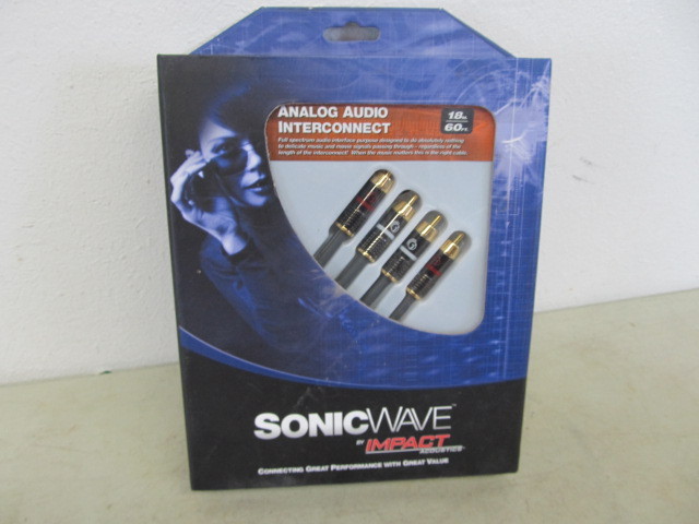 lot 69 image: Brand New SonicWave Audio Cables