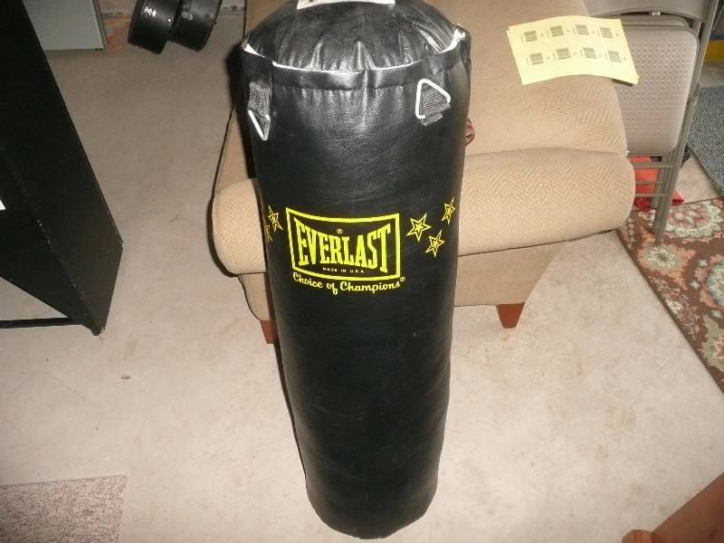 Prestatie Kinderdag Meedogenloos Everlast Choice Of Champions Punching Bag - Very Good Condition - See  Pictures | Man Cave Dealer - Moving/Downsizing Auction | K-BID