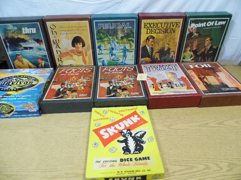 Vintage Board Games