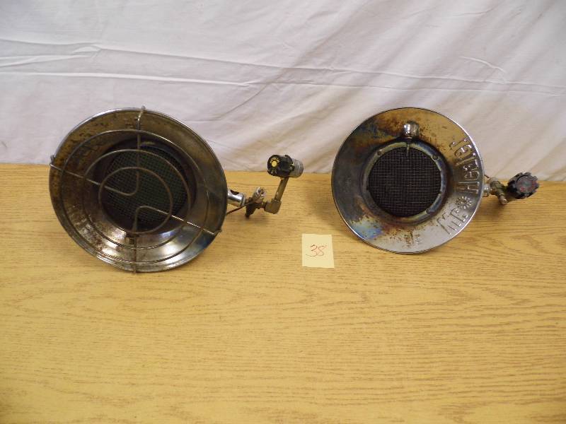 2 Propane Heaters