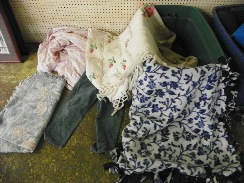 Blankets and size 5 boys carhartt bibs