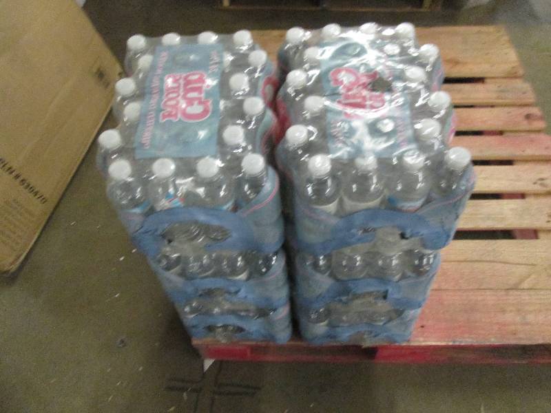 lot 318 image: 8 cases of 24 bottles of water ...