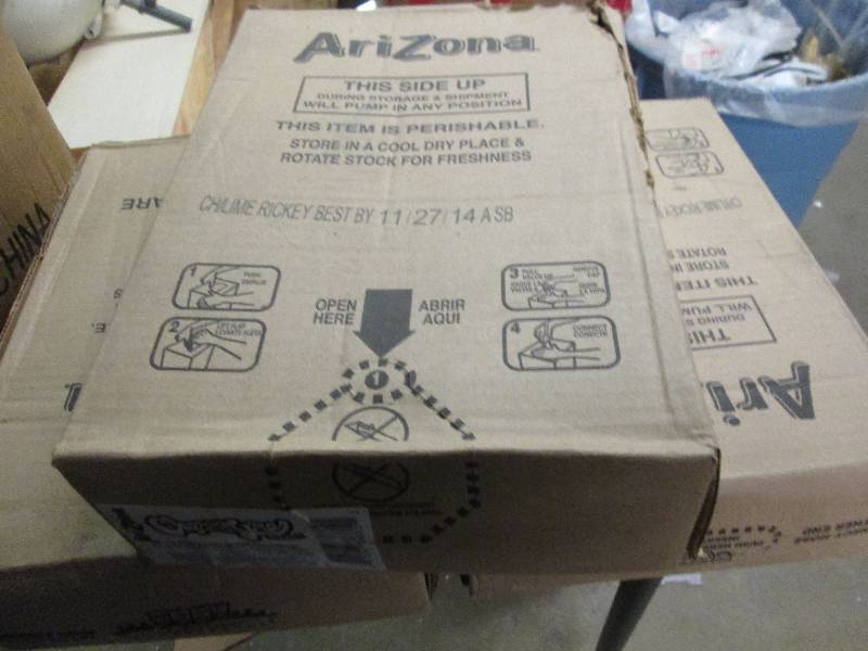lot 331 image: 3 boxes of cherry lime rickey arizo...