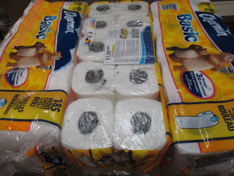 lot 3 image: 3 packages of charmin 20 double rol...