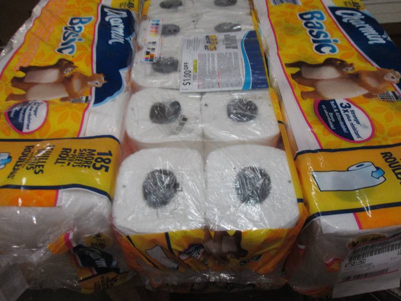 lot 5 image: 3 packages of charmin 20 double rol...