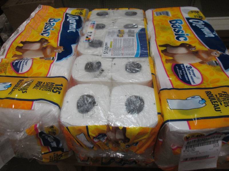 lot 7 image: 3 packages of charmin 20 double rol...