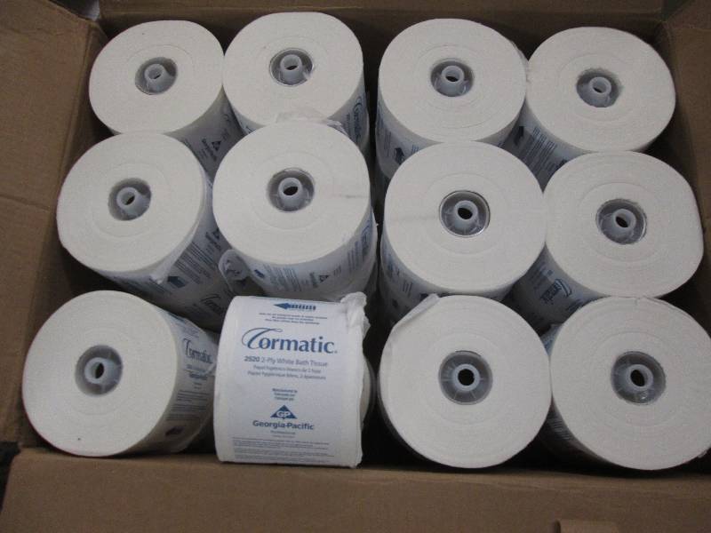 lot 16 image: 1 case of 36 rolls of cormatic 2ply...