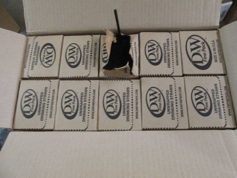 lot 24 image: 1 case of jumbo unwrapped drinking ...