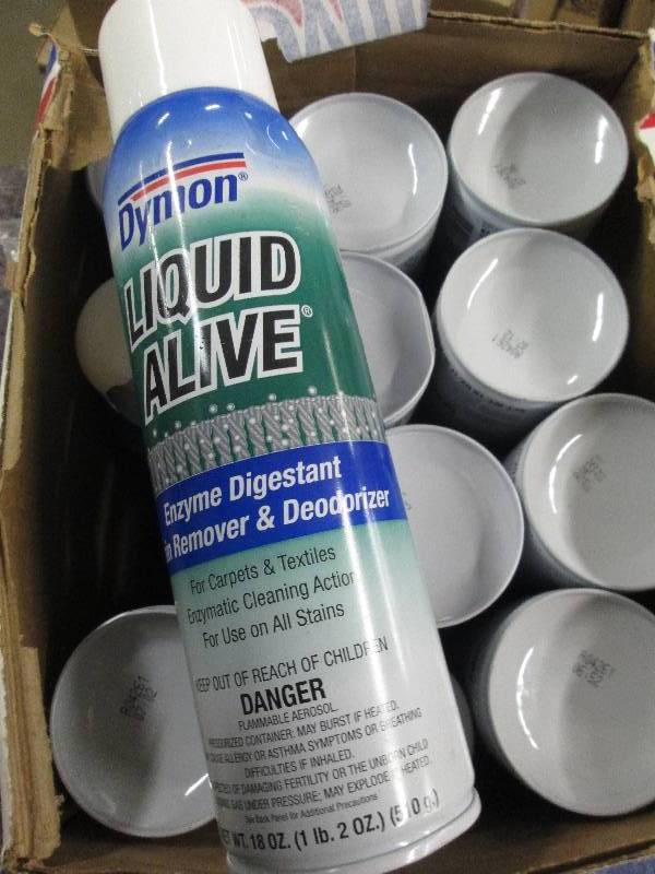 lot 49 image: 1 case of 12 18oz spray cans of dym...