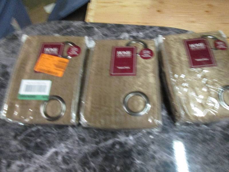 lot 351 image: 3 new home decorators copper emboss...