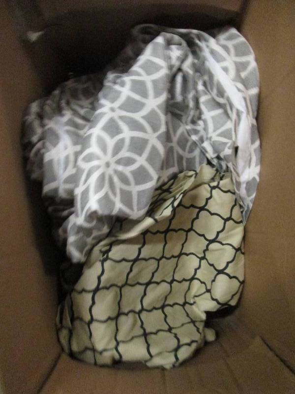 lot 362 image: box of open drapery ...