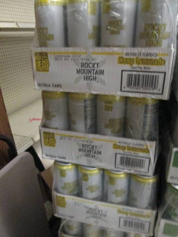 lot 382 image: 4 cases of rocky mountain high hemp...
