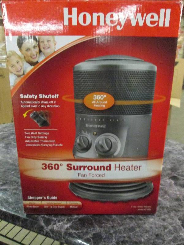 lot 110 image: honeywell 360 degree surround heate...