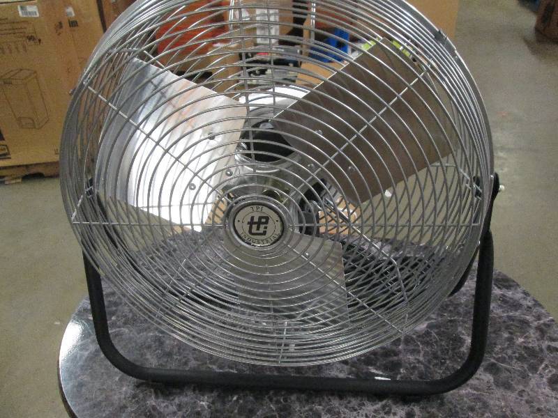 lot 111 image: tpi industrial 18 floor fan tested...