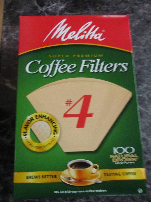 lot 143 image: 1 case of melitta #4 coffee filters...