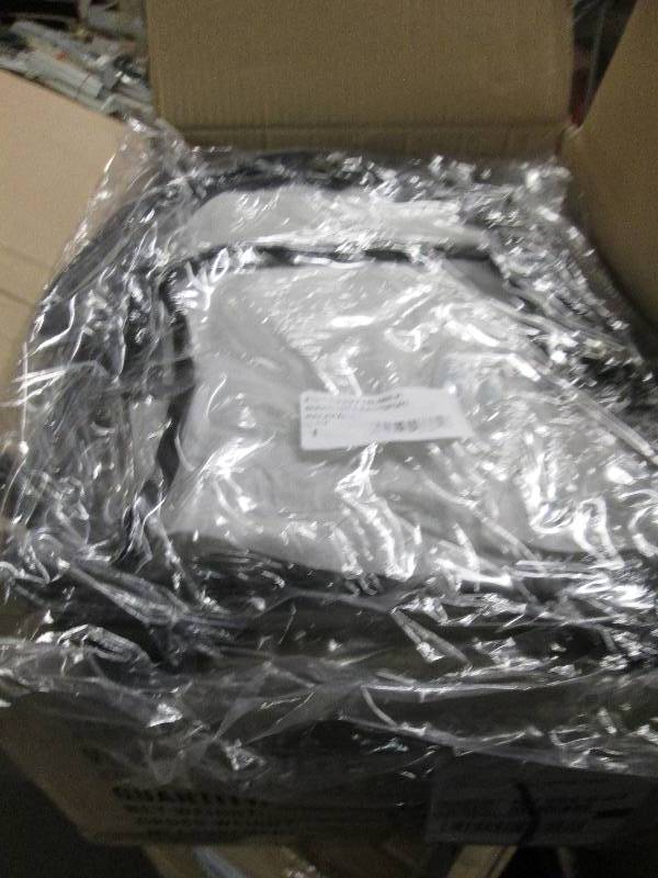 lot 162 image: 1 case of black and clear backpacks...