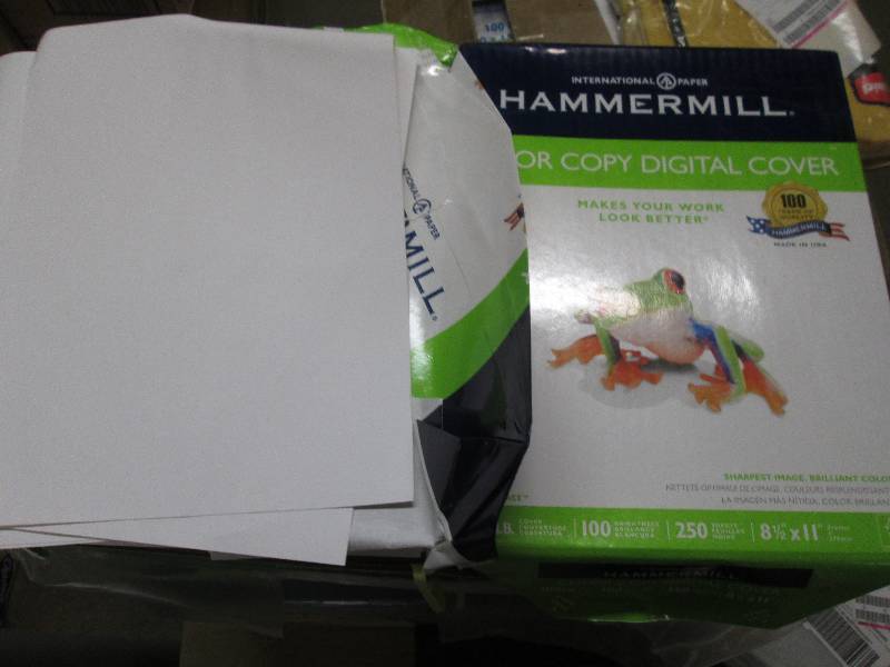 lot 176 image: 1 case of hammermill color copy dig...