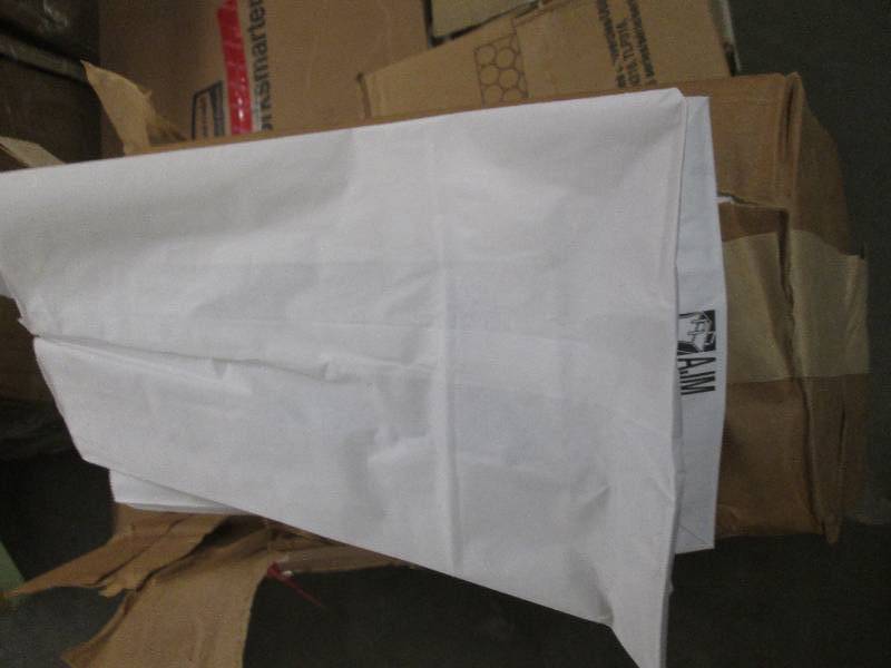lot 208 image: 1 case of bleached 16# grocery bags...