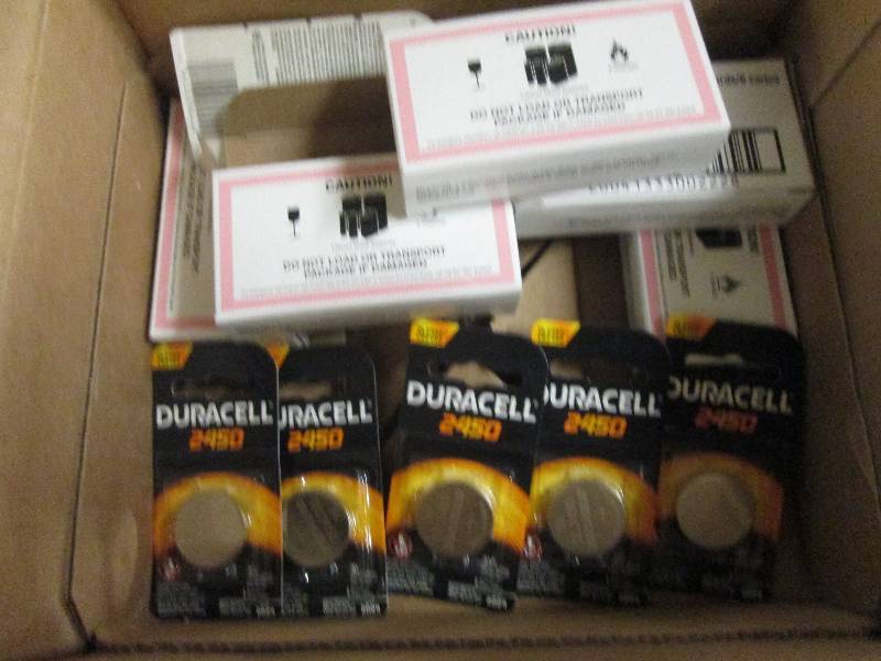 lot 255 image: 6 boxes of duracell 2450 6 per box ...