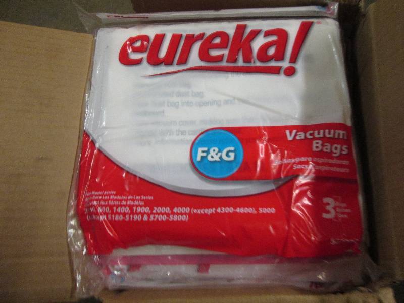 lot 258 image: 6 packages of 3 bags for eureka vac...