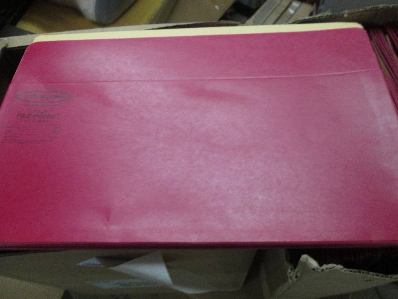lot 267 image: 47 color liffe file pockets ...