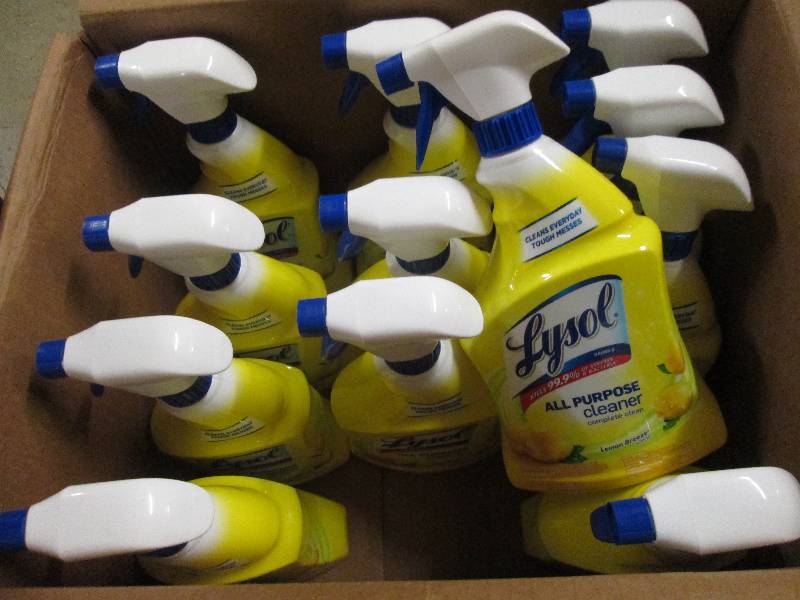 lot 281 image: 1 case of 1232floz bottles of lyso...