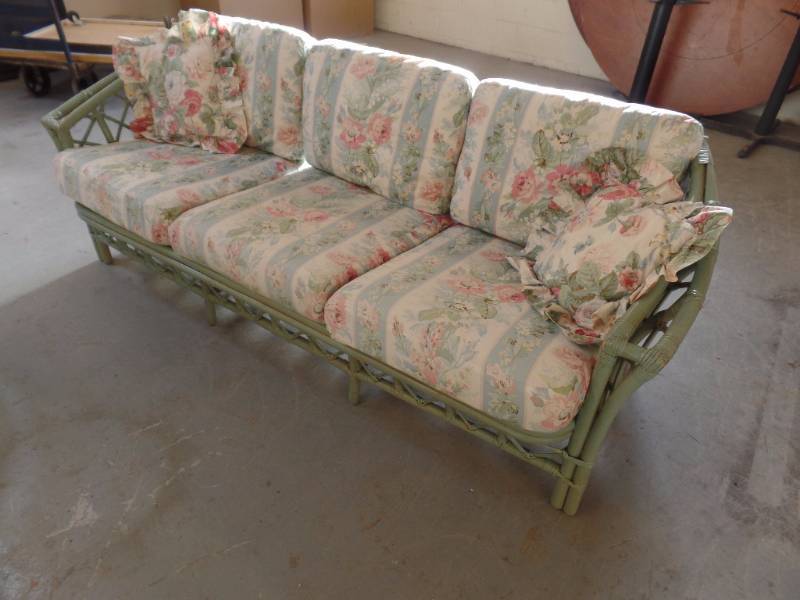 Rattan Couch