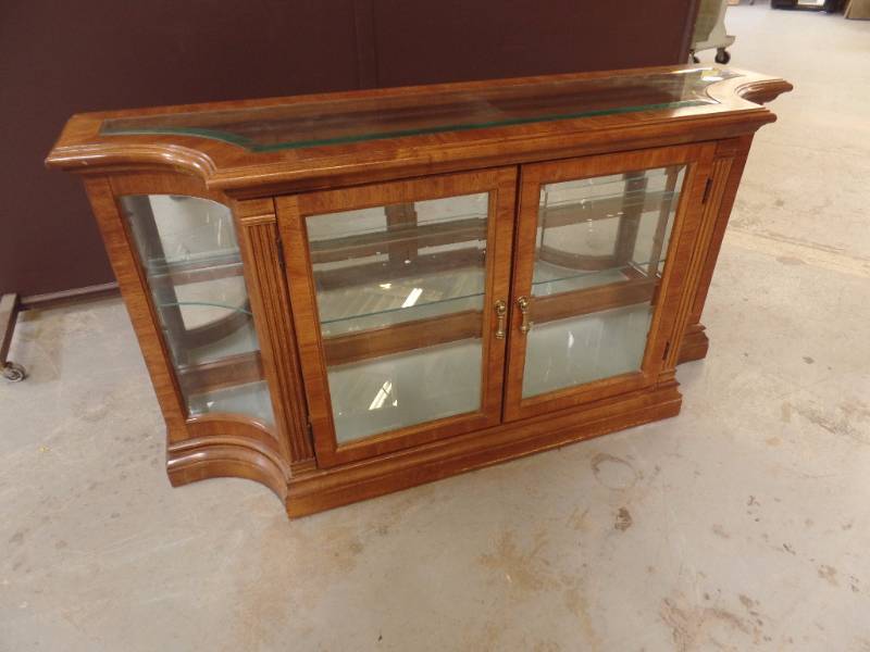 Illuminated Curio Cabinet