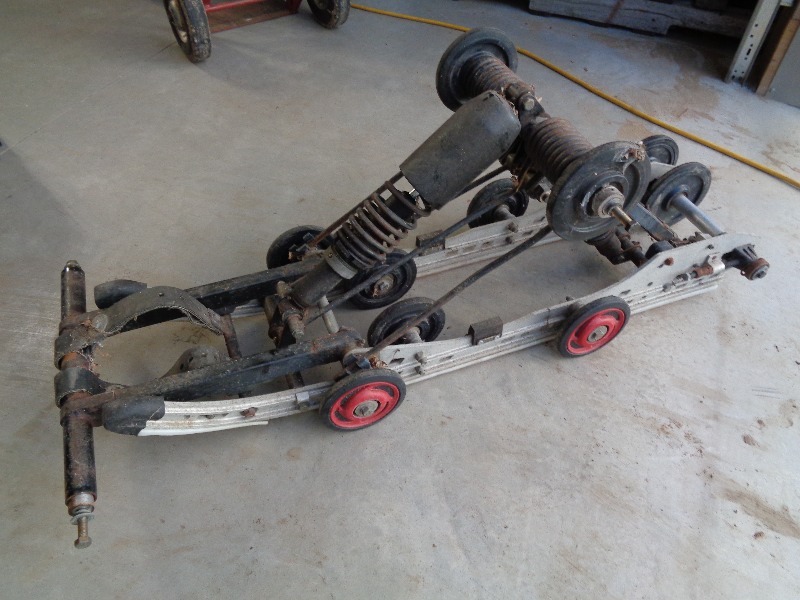 2001 Polaris Rear Suspension Assembly
