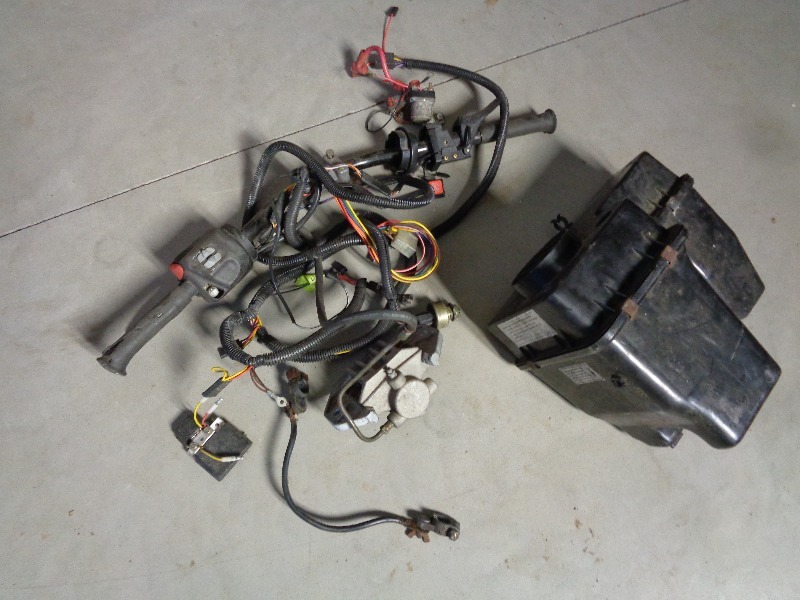 2001 Polaris Handlebars, Air Box, Switches, Etc