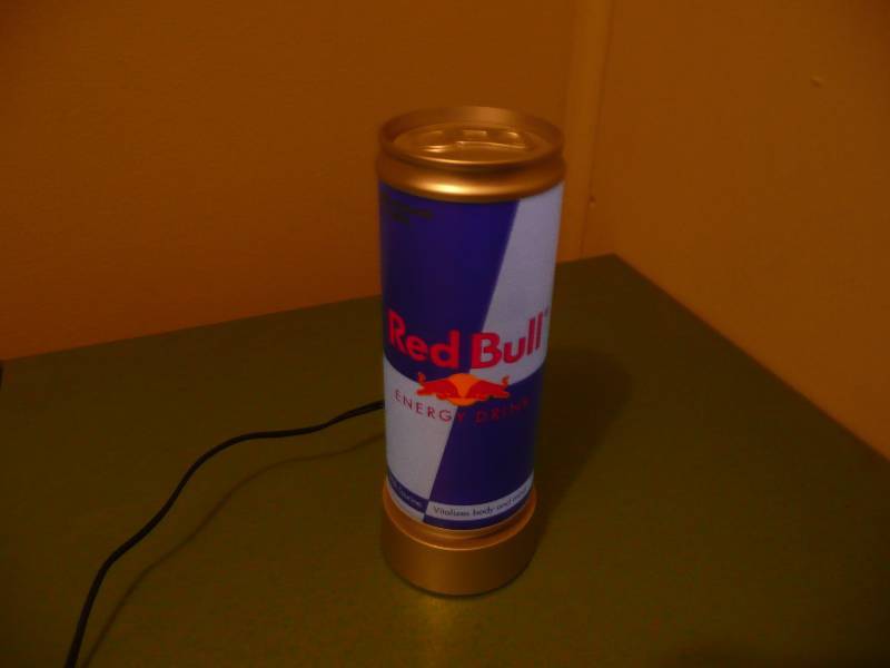 lot 17 image: Red Bull Can Light - Works - Approx 2wide 7high