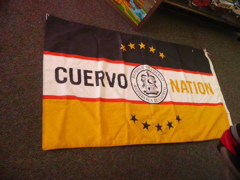 lot 19 image: Jose Cuervo Nation Flag - In Good Condition - Approx 70wide 40high