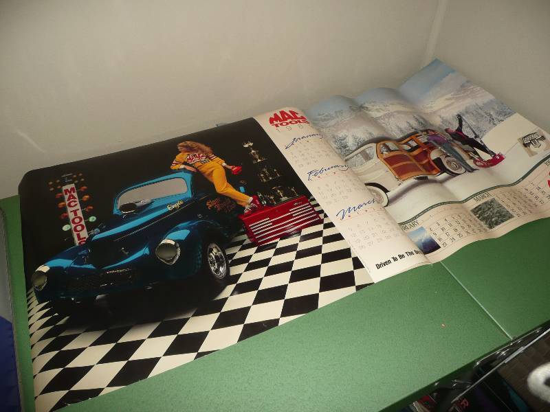 lot 27 image: Vintage Mac Poster Calenders - See Pictures