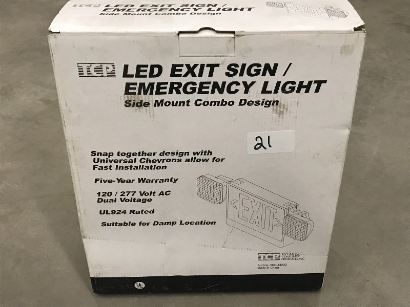 Emergency Exit Sign