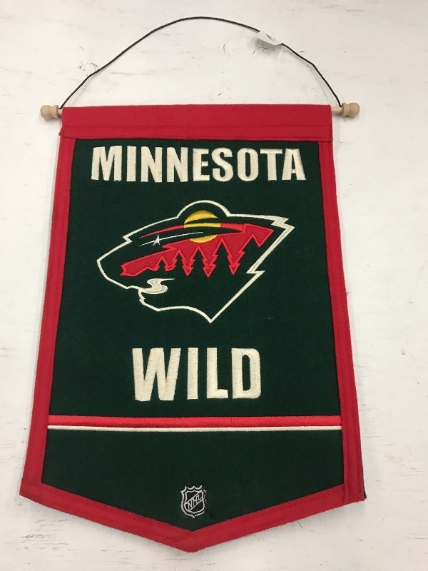 (1) MN Wild 12x18 Banner ...