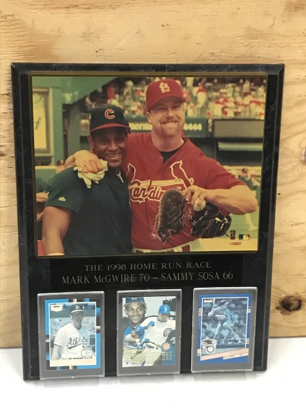 12x15 Framed The 1998 Home Run R...